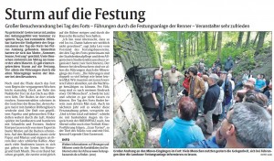 Bericht der Rheinpfalz vom 3.6.2013