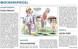 Wochenspiegel Rheinpfalz Kommentare zur Unterschriftenübergabe Lunette 38