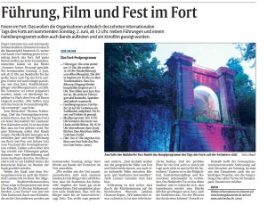 Bericht Rheinpfalz zum Tag der Forts 2013